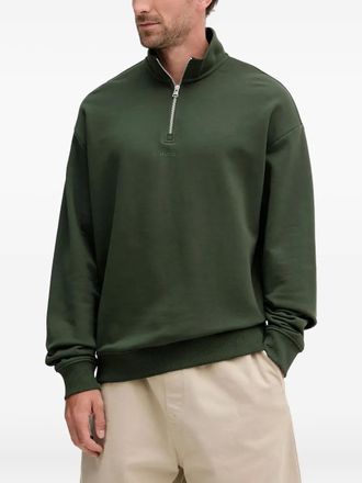 HUGO BOSS Felpa con logo - Verde