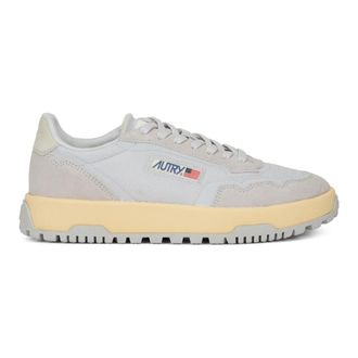 Autry Wildpace Low - Dames - Sneakers - Grijs - 35 EU - Leer - Schoenen