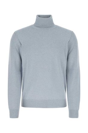 Maison Margiela Powder blue cashmere sweater
