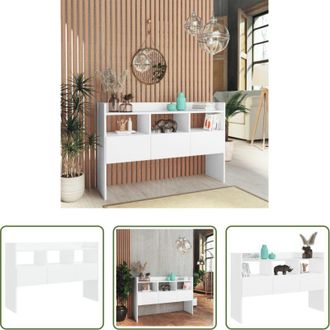 vidaXL Credenza rustica - Credenza Bianca 120x30,5x70 cm in Legno Multistrato
