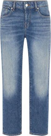 7 For All Mankind Calie Straight Jeans - Dames - Regular Fit Jeans - Blauw - W26 - Denim - Jeans
