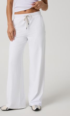 Vuori Clothing Halo Essential Wideleg Pants - Shorts | White | XS, Size Extra Small