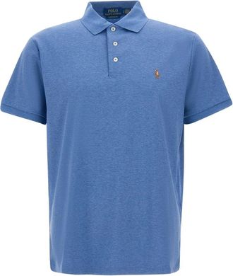 Polo Ralph Lauren Core Replen Polo - Heren - Polos - Blauw - 2XL - Katoen - Tops
