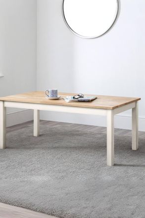 Julian Bowen Coxmoor Rectangular Coffee Table in Ivory