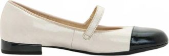 Ara Womens Sapphire Flats In Cream/navy