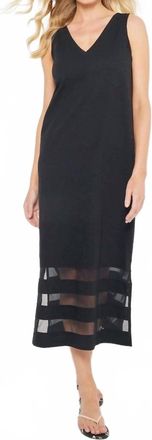 Lisa Todd Best Dressed Midi Dress In Black