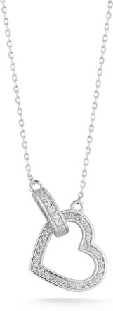 Glaze Jewelry Sterling Silver Heart Necklace