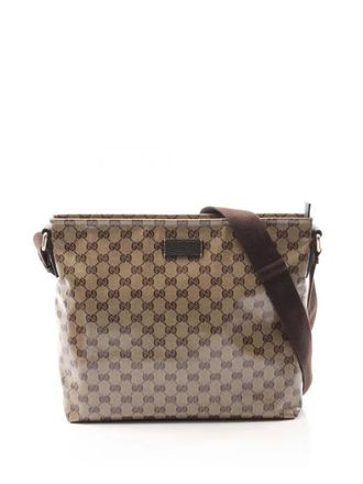 Gucci 2000-2015 GG Crystal crossbody bag - Brown
