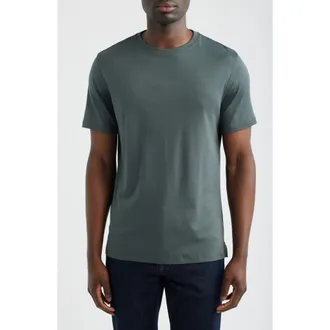 Robert Barakett Georgia Pima Cotton T-Shirt in Urban Green at Nordstrom, Size Xxx-Large