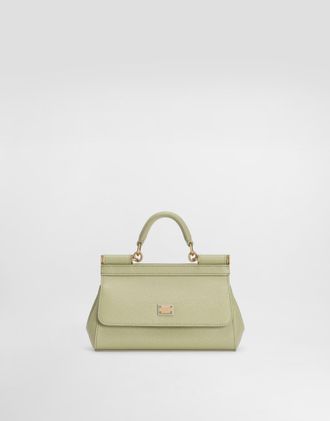 Dolce & Gabbana Sicily Small Handbag - Woman Green Onesize