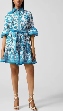 Etro Womens Ornamental flowers shirtdress