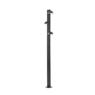 Lucande Farola exterior de metal negro