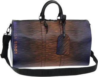 Louis Vuitton Pre-owned Boston Bag - Dames - Vintage Weekendtas - Veelkleurig - ONE Size - Leer - Vintage
