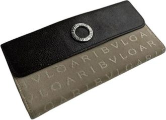 Bulgari Pre-owned Wallets, female, Brown, Size: ONE SIZE Pre-owned Leather Wallet