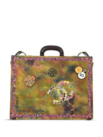 Chanel 2015 On The Pavement aktetas - Groen