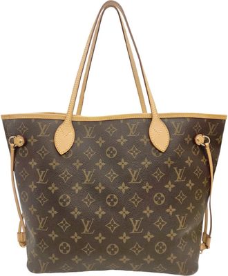 Louis Vuitton Brown Monogram Tote Bag (Pre-Owned)