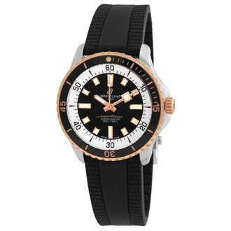 Breitling Pre-owned Breitling Superocean Automatic Chronometer Black Dial Mens Watch U17375211B1S1