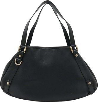 Gucci Black Calfskin Abbey Tote (Authentic Pre-Loved)