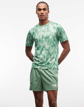 The North Face Lightbright - Pantaloncini da 12 cm verde chiaro