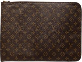 Louis Vuitton Pre-owned Poche Documents Portfolio - - Pre-owned - Donna - Marrone - ONE SIZE