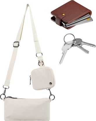 Generic Pouch Satchel - Double Cloth Handbag Work Tote, Stylish Shoulder Carry Bag, Adjustable Strap Organizer, Storage for Documents Journals, Practical Dail