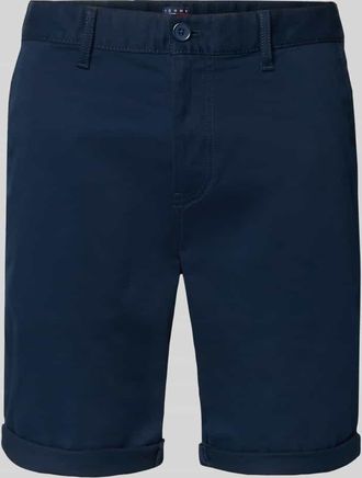 Tommy Jeans Slim Fit Chinoshorts aus Baumwoll-Mix in Marine, Gr&ouml;&szlig;e 29
