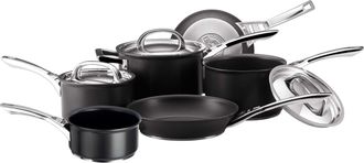 Circulon Black Infinite Hard Anodised Aluminium Cookware Set - Pack of 6