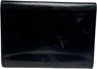 Dior Pre-owned Clutches, female, Black, Size: ONE SIZE Pre-owned Leather Clutch