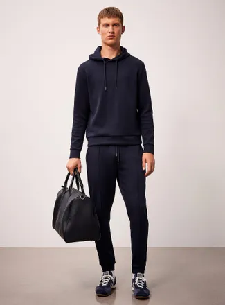 Reiss Mens Finn interlock jersey joggers
