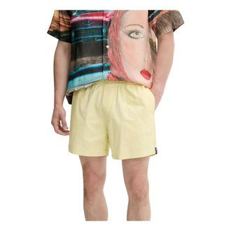 Sunnei Pantalones cortos con detalle de pliegues - Shorts - Hombre - Amarillo - S