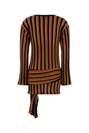 Blumarine 2a741a C9911 Blackorange Abiti Dress