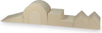 OEM Parque Infantil De Espuma Beige, 5 Piezas