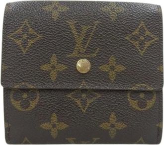 Louis Vuitton Pre-owned Wallets, male, Brown, Size: ONE SIZE Pre-owned Vintage Wallet (Tri-fold)