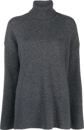 P.A.R.O.S.H. Loto Turtleneck Trui - Dames - Coltruien - Grijs - XL - Wol - Truien & Vesten