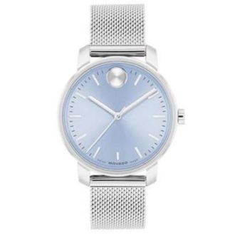 Movado Womens Bold access Light blue Dial Watch