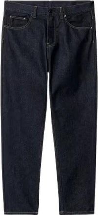 Carhartt Work in Progress Newel Pant - Heren - Jeans - Blauw - Maat: W33 Katoen