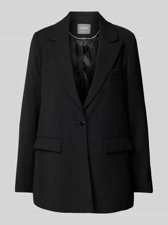 Mos Mosh Oversized Blazer mit Knopfverschluss in BLACK, Gr&ouml;&szlig;e 38