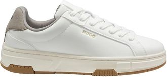 HUGO BOSS Platte schoenen - Heren - Sneakers - Wit - 39 EU - Denim - Schoenen