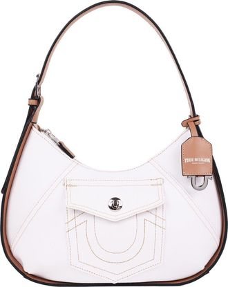True Religion Horseshoe Pocket Medium Hobo in White at Nordstrom