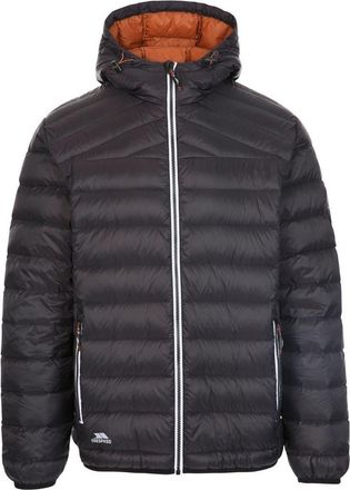 Trespass Whitman Ii Down Jacket in Black And Rust at Nordstrom, Size Xx-Large