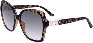 Guess Green Gradient Square Ladies Sunglasses GF6191 52P 54
