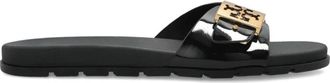 Tory Burch Mellow Slide - Dames - Sandalen - Zwart - 36 EU - Schoenen