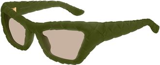 Bottega Veneta BV1438S 003 Womens Sunglasses Size 56