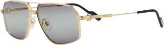 Cartier C de Cartier Violet Flash Navigator Mens Sunglasses CT0270S 010 58