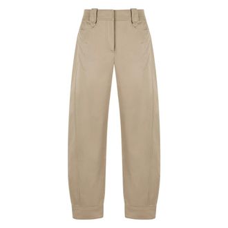 Alberta Ferretti Alberta Ferretti, Wide Trousers, female, Beige, Size: 2XS Wide Trousers