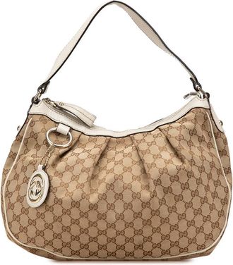 Gucci Pre-owned Gucci Medium GG Canvas Sukey Shoulder Bag 232955 200047