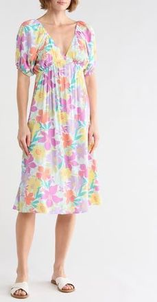Billabong Sway Away Midi Dress in Sweet Orchid at Nordstrom Rack, Size X-Small