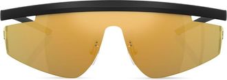 Ferrari shield-frame sunglasses - unisex - Plastic - One Size - Black