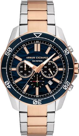 A|X Armani Exchange Spencer Chronograph Quartz Blue Dial Mens Watch AX1965