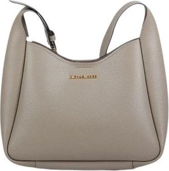 Michael Kors Birch Medium Pebbled Leather Messenger - Dames - Schoudertassen - Beige - ONE Size - Leer - Tassen